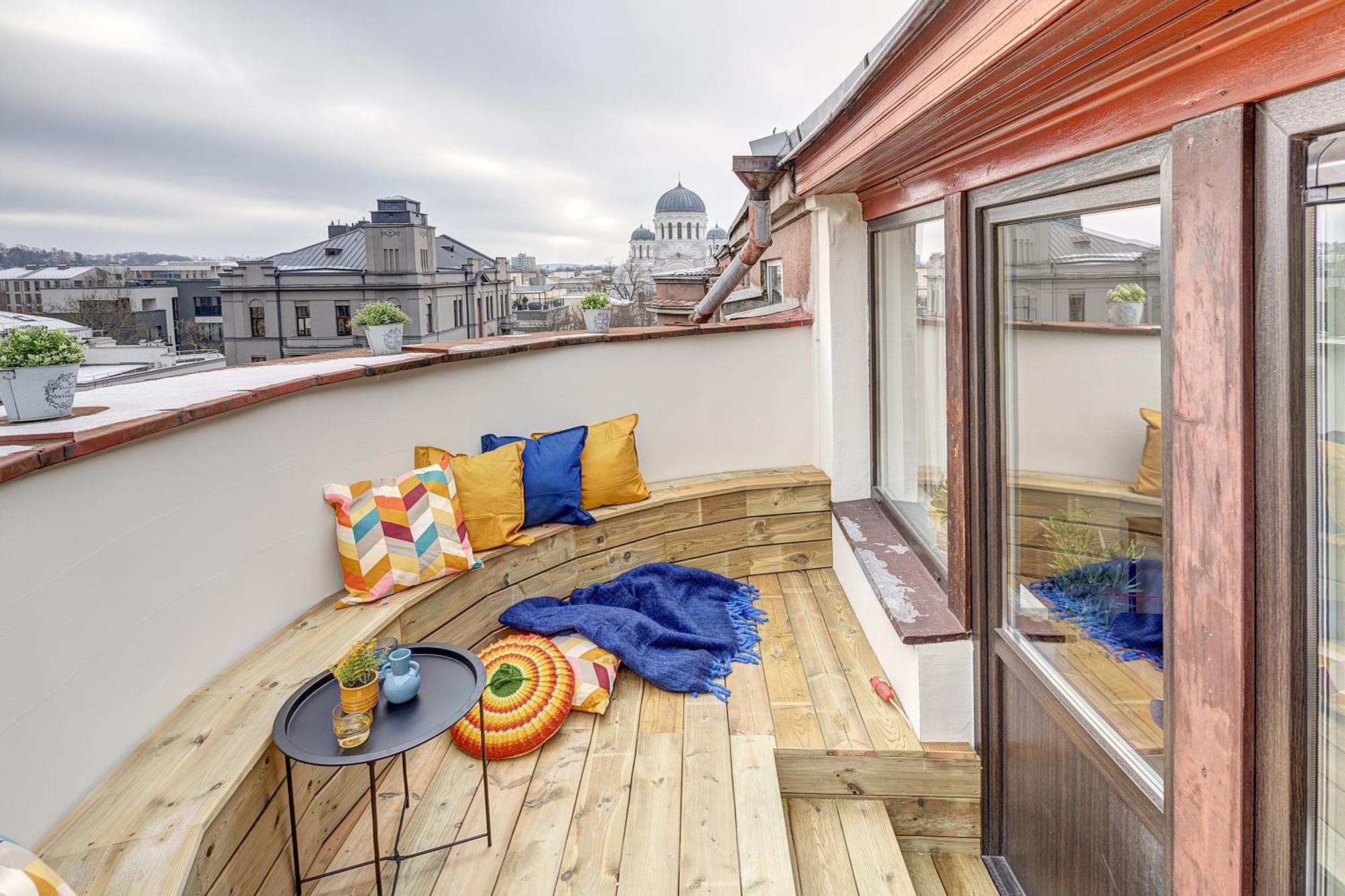 Funky Penthouse City Center Каунас Екстер'єр фото