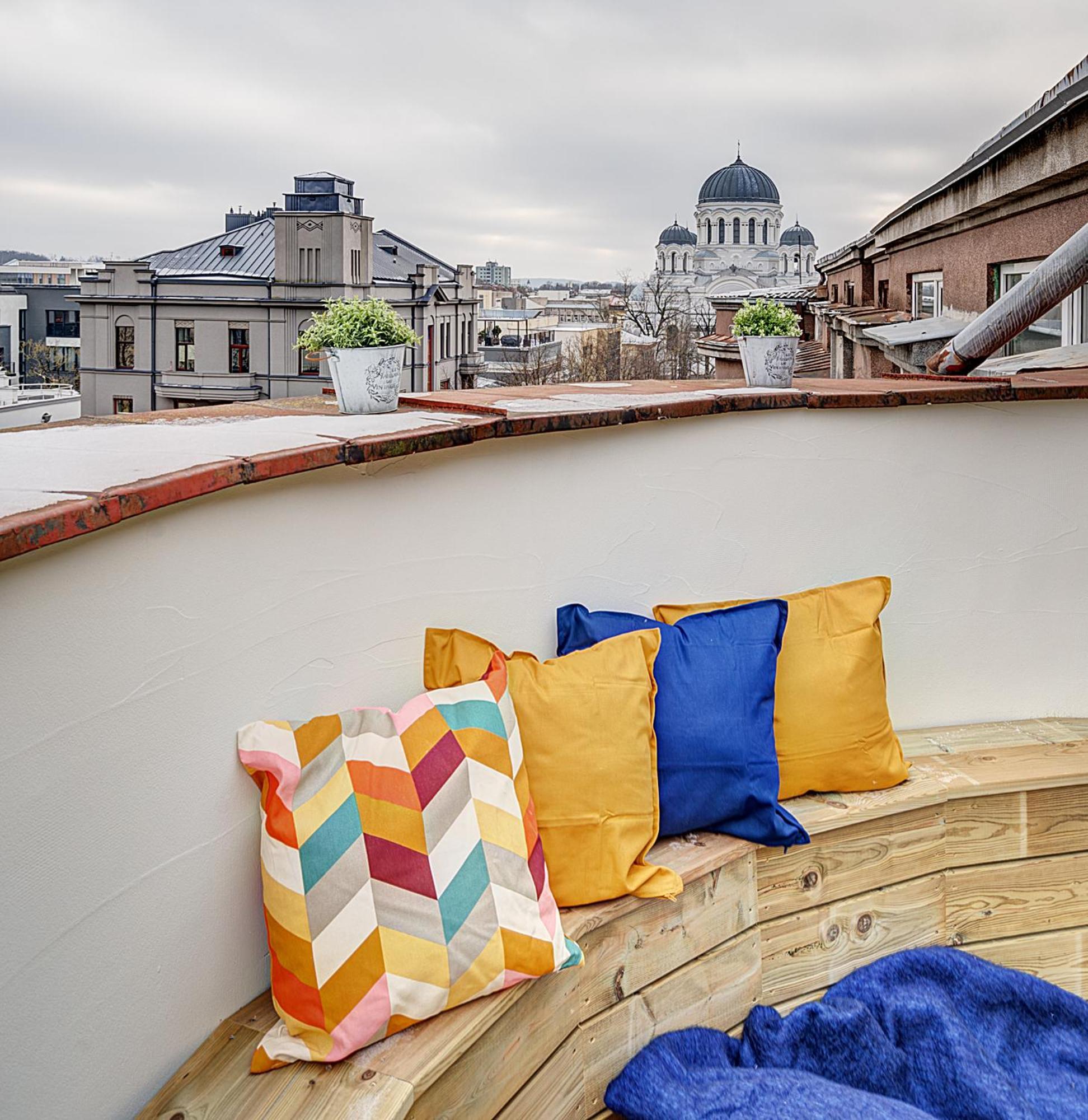 Funky Penthouse City Center Каунас Екстер'єр фото